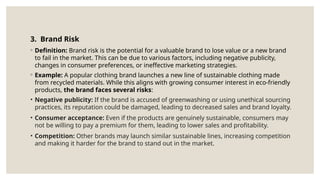 Brand Management Risk Comprehensive Overview of Risk Classifications and Management ...