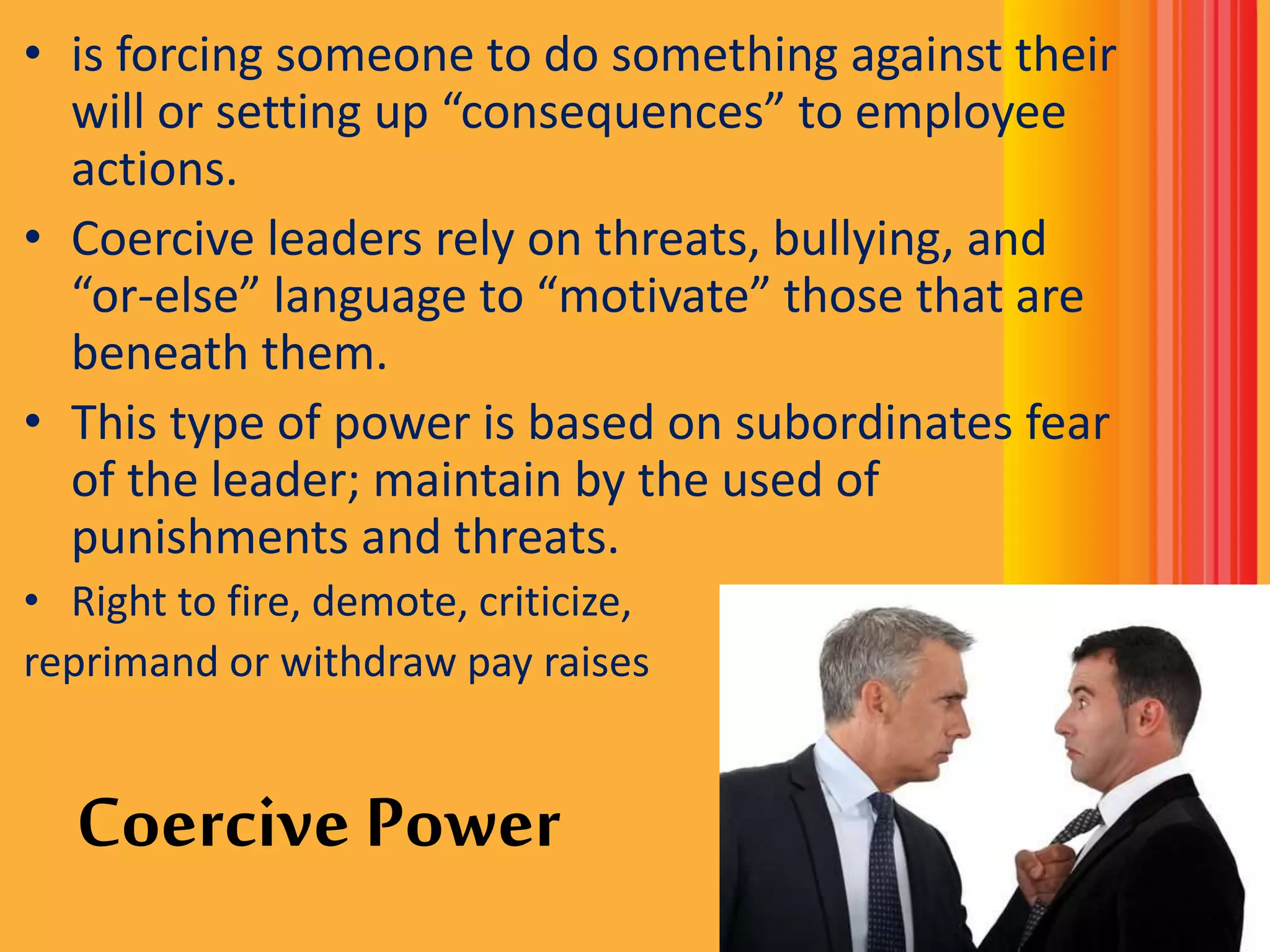 Power Ruling Classsymbol Classifications of power | PPT