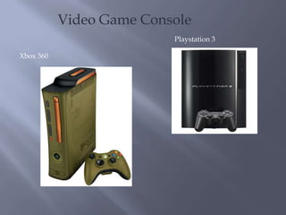 Video Game ConsolePlaystation 3Xbox 360