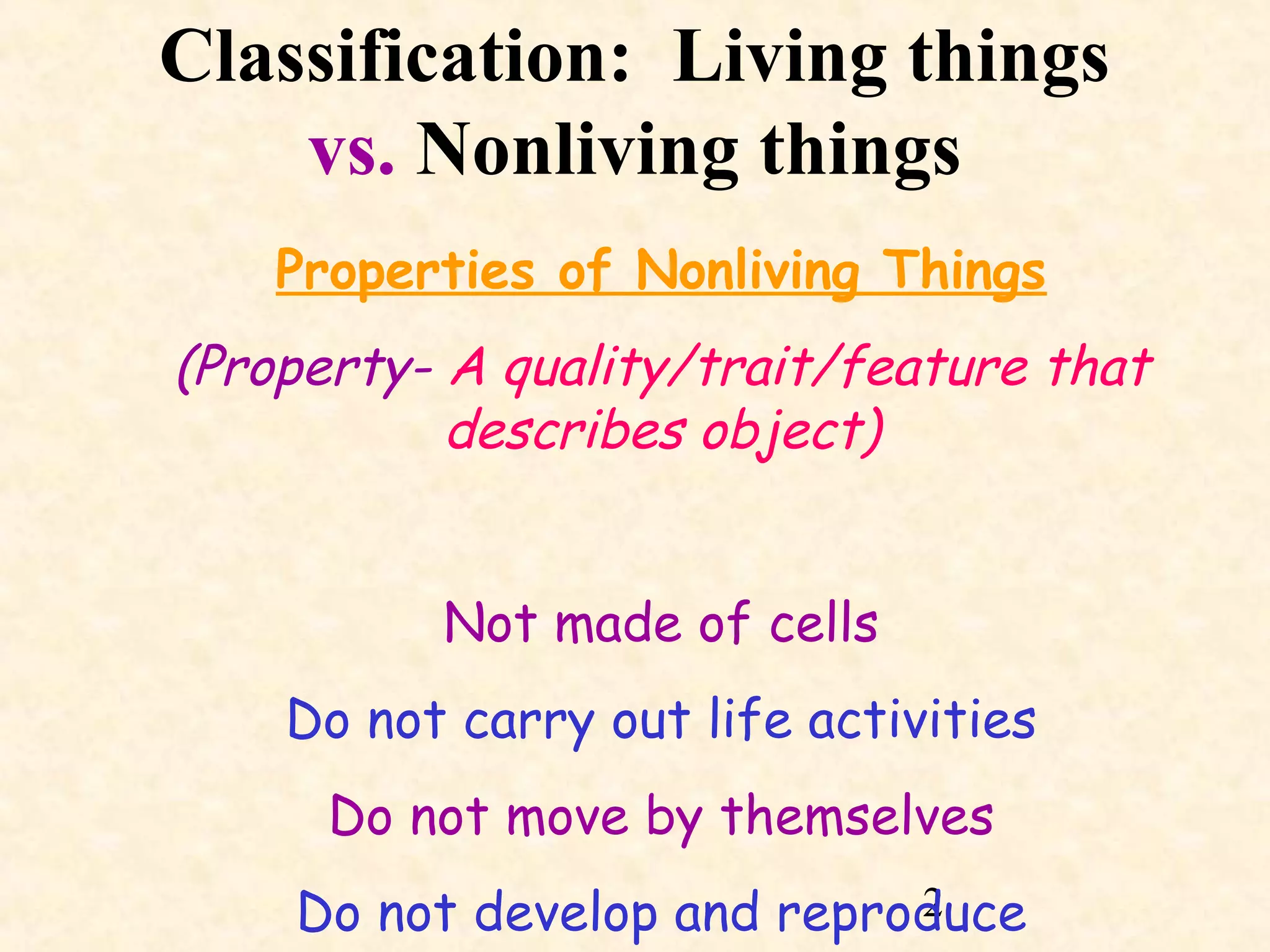 The Definition of CLASSIFICATION | PPT