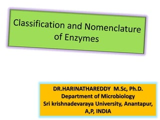 DR.HARINATHAREDDY M.Sc, Ph.D.
Department of Microbiology
Sri krishnadevaraya University, Anantapur,
A,P, INDIA
 
