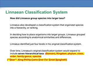 Modern Evolutionary Classification: Understanding Taxonomy, Cladistics ...