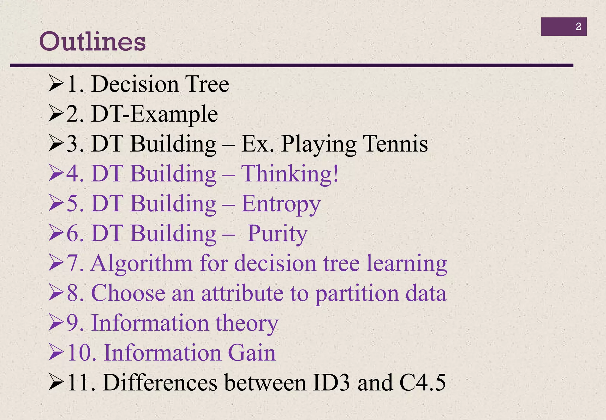 Classification using decision tree in detail | PDF
