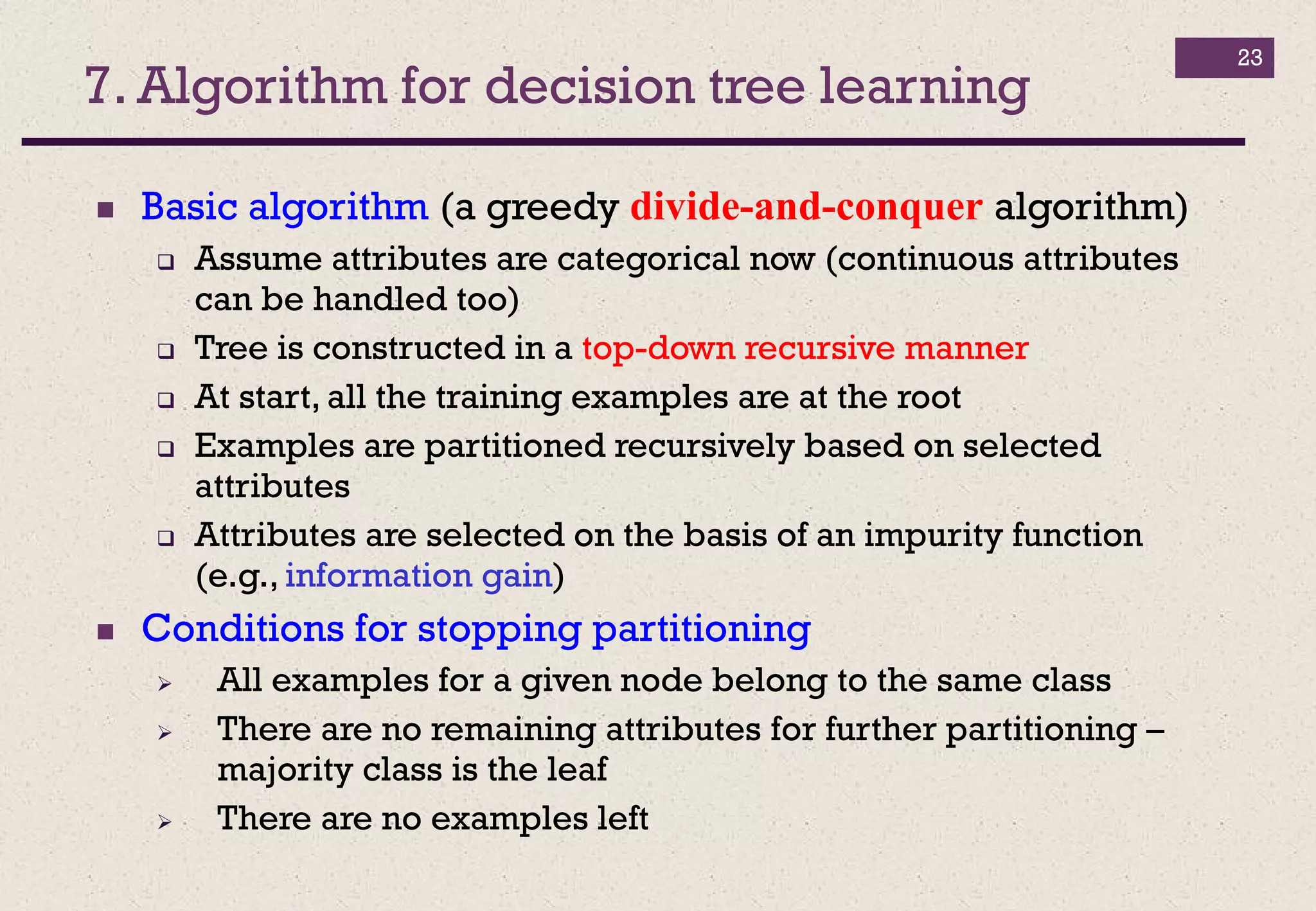 Classification using decision tree in detail | PDF