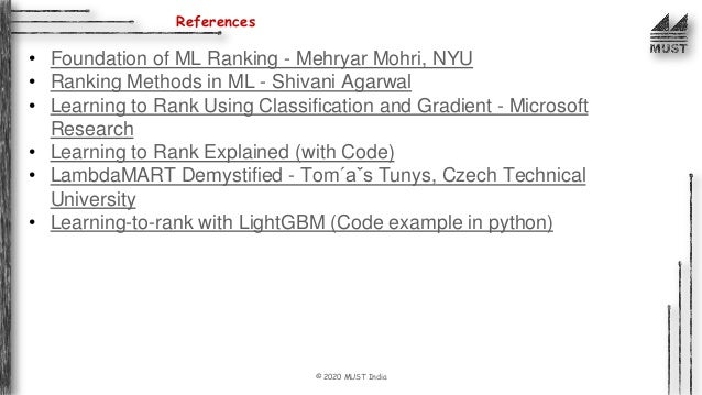 Classification Vis A Vis Ranking Gopi Classification Vis A Vis Ranking Gopi