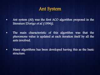 Classification with ant colony optimization | PPTX