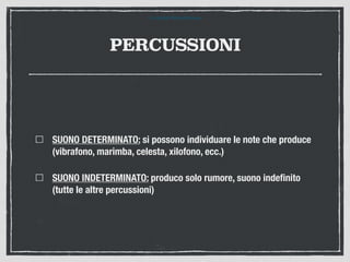 Classificazione degli strumenti musicali | PPT