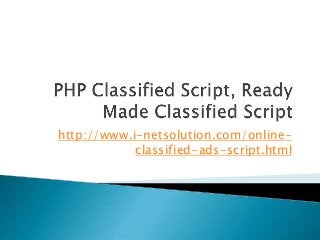 http://www.i-netsolution.com/onlineclassified-ads-script.html

 