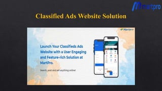 Classified ads website solution