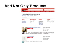 And Not Only Products
 