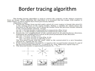 Border tracing algorithm
 
