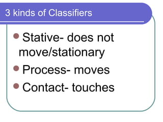 Classifiers | PPT