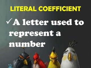 Examples:3xy2x + yx2 – 2x + 62x3 - x2  + 4x - 10