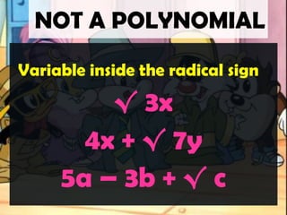 NOT A POLYNOMIALVariable in the denominator__2x + y__z__1__2x