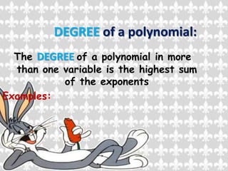 5x + 3x2 – 7Polynomial or not a Polynomial:  PolynomialClassification:  TrinomialDescending order:  3x2 + 5x - 7Degree:Leading Coefficient:    23