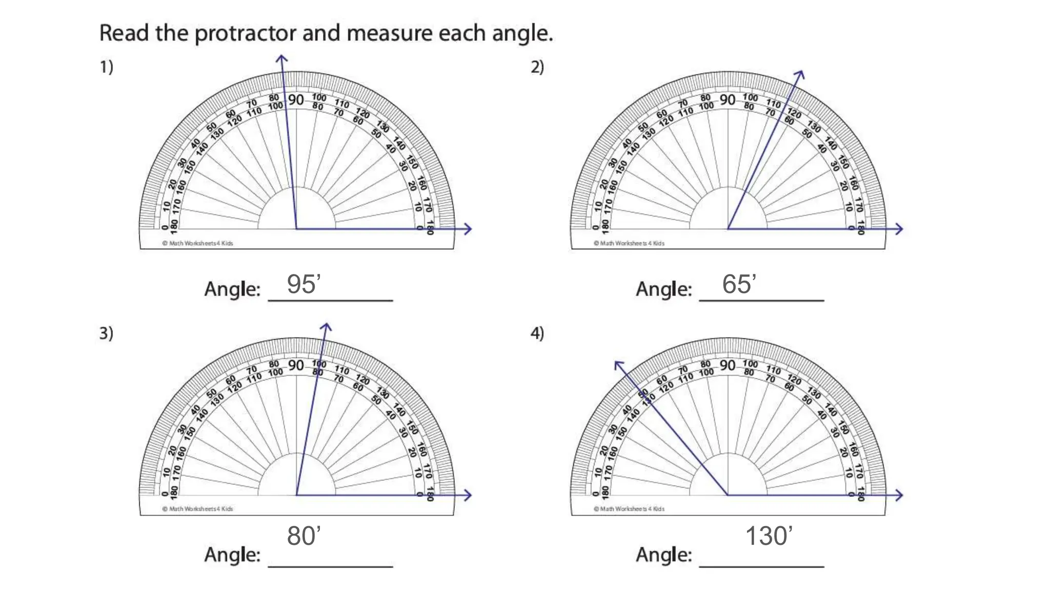 95’ 65’
80’ 130’