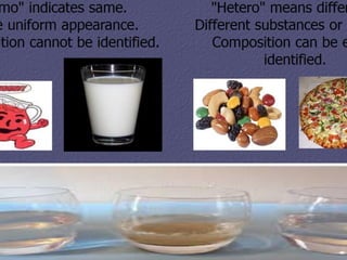Classifying matter