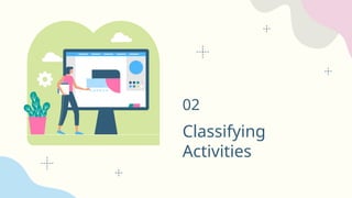 Classifying
Activities
02
 