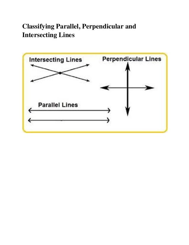 parallel and perpendicular lines parallel and perpendicular lines