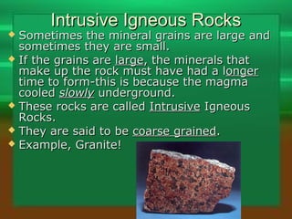 Chapter 4 Rocks | PPT