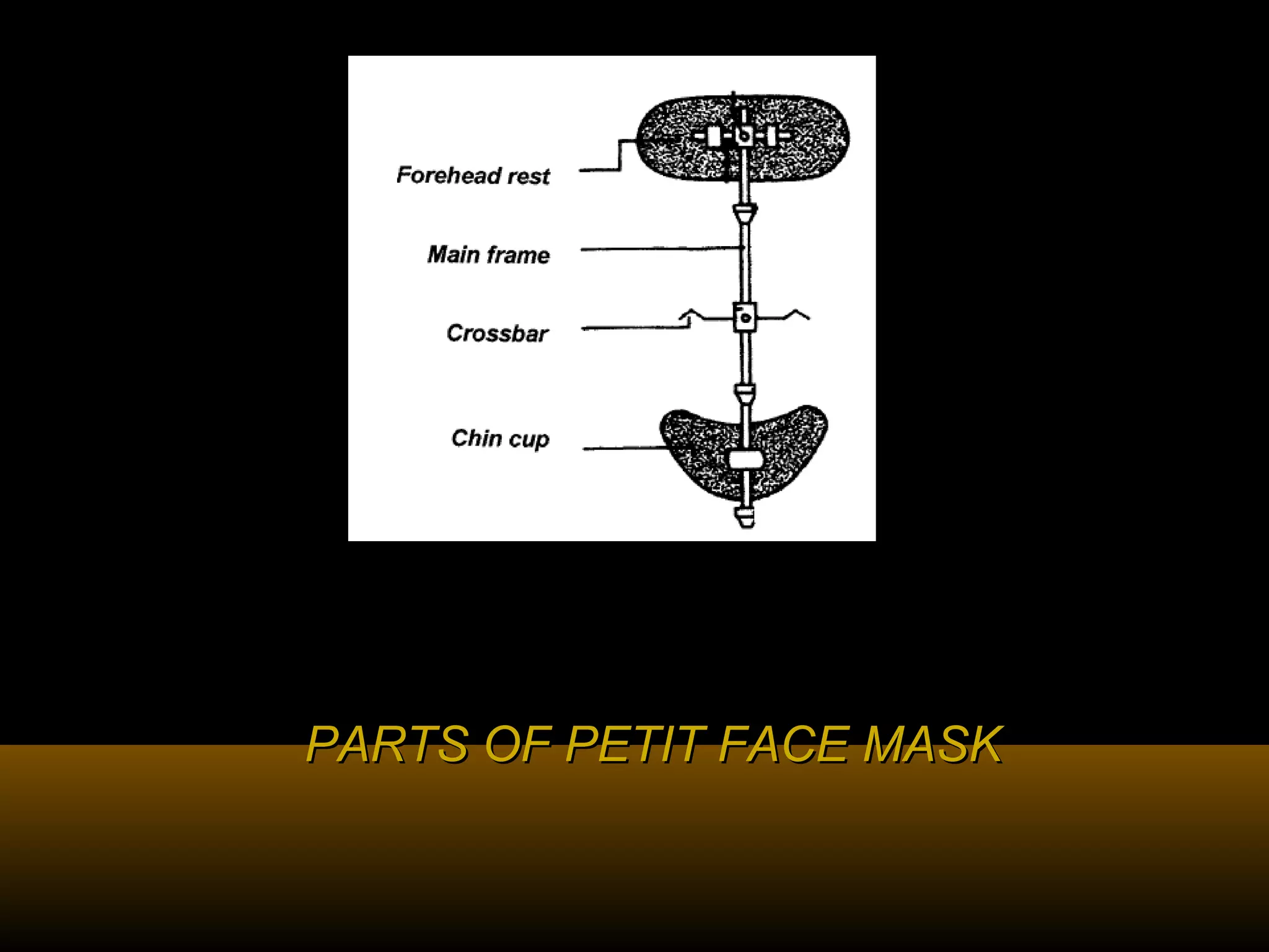 PARTS OF PETIT FACE MASKPARTS OF PETIT FACE MASK
 