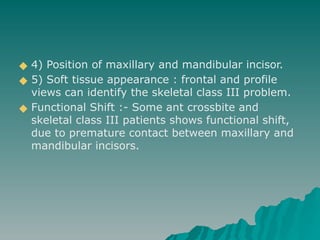 CLASS III MALOCCLUSION diagnosis and treatment.pptx