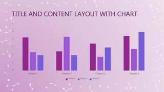 0
1
2
3
4
5
6
Category 1 Category 2 Category 3 Category 4
Series 1 Series 2 Series 3
 