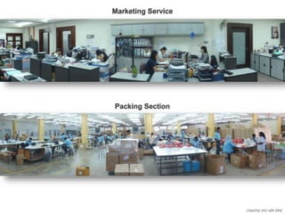 classita (m) sdn bhd
Marketing Service
Packing Section
 