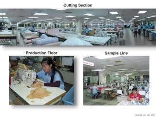 classita (m) sdn bhd
Cutting Section
Production Floor Sample Line
 