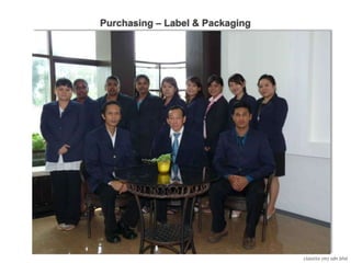 classita (m) sdn bhd
Purchasing – Label & Packaging
 