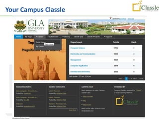 Your Campus Classle




                  © Classle Knowledge Pvt. Ltd.
 