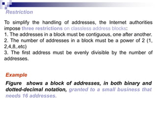 Classless-Addressing.pdf.. network lecture | PDF