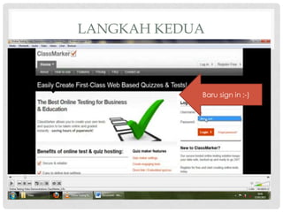 LANGKAH KEDUA
Baru sign in ;-)
 