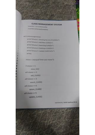 Class Management System.pdf