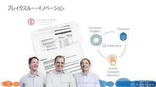 ブレイクスルー・イノベーション
© 2017 Tableau Software. All Rights Reserved
 