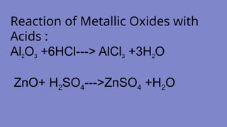 Comprehensive Overview of Common Acids, Bases, and Their Reactions | PPTX