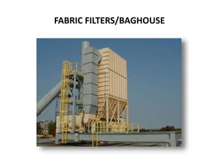 FABRIC FILTERS/BAGHOUSE
 