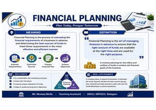 Class notes Unit - II Financial Planning and capitalization.pdf