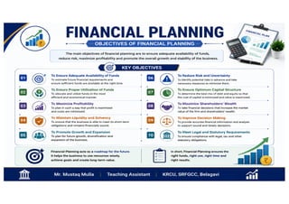 Class notes Unit - II Financial Planning and capitalization.pdf