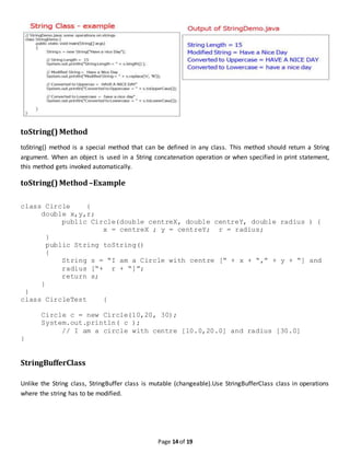Class notes(week 4) on arrays and strings | DOCX | Programming ...