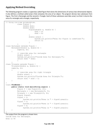Class notes(week 6) on inheritance and multiple inheritance | PDF image.