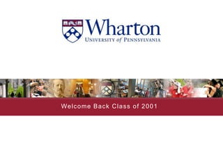 Welcome Back Class of 2001 