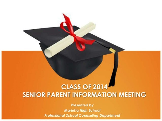 class of 2014 senior parent night senior parent night flyer