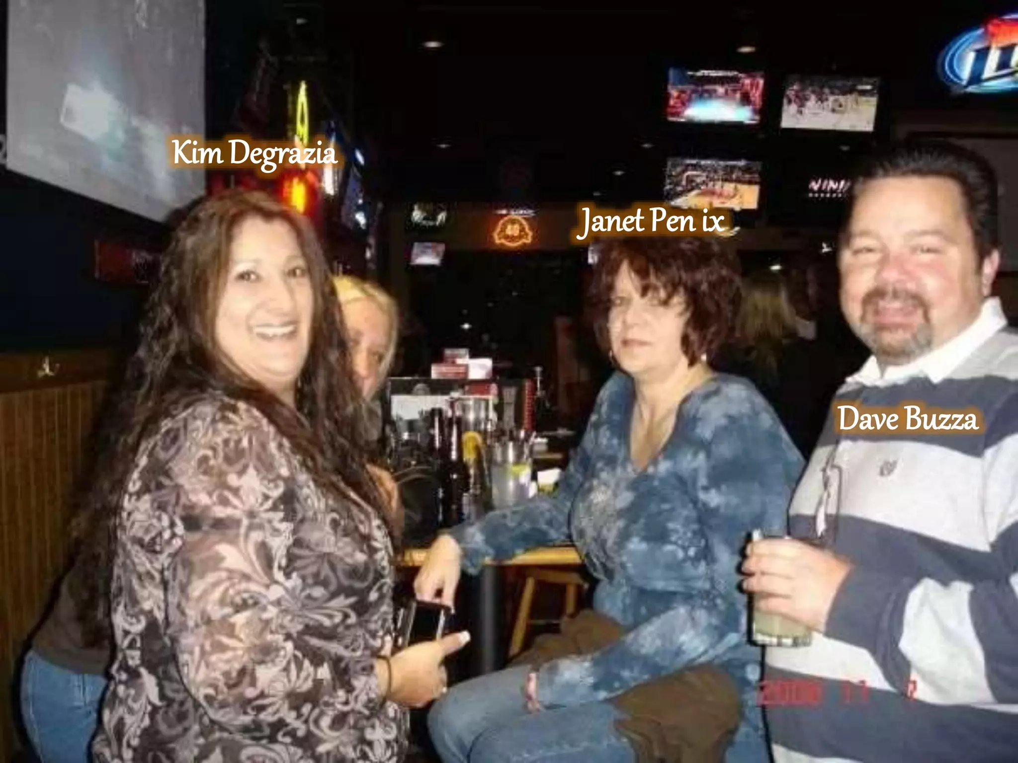 KimDegrazia
Janet Penix
Dave Buzza
 