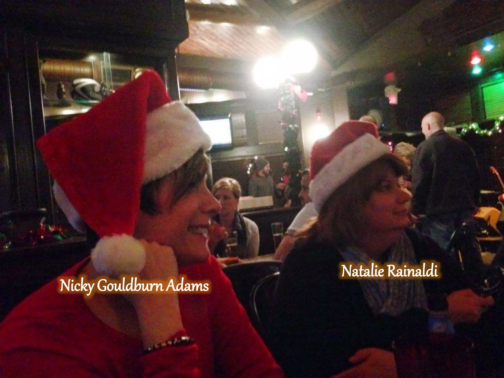 Nicky Gouldburn Adams
Natalie Rainaldi
 