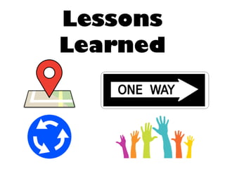 Lessons
Learned
 