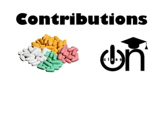 Contributions
 