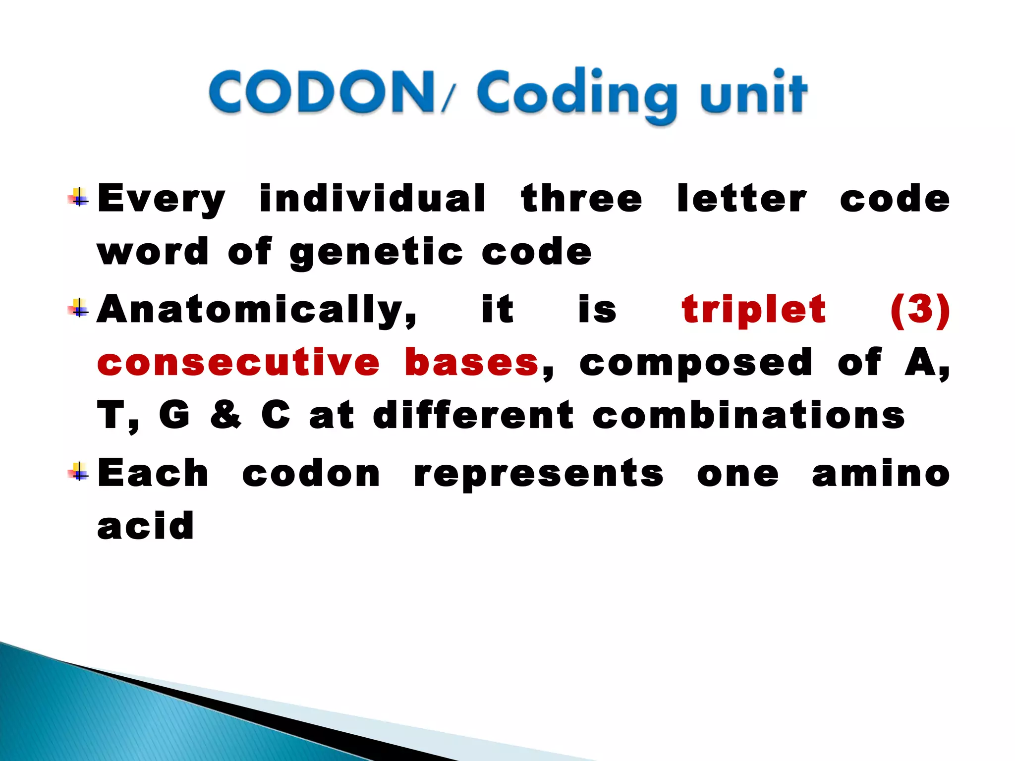 Terminology related to molecular biology and genetics | PPT