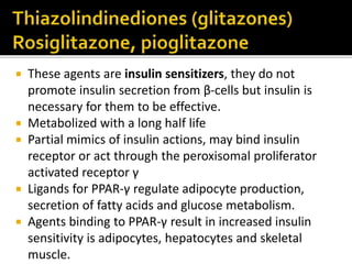 Class oral hypoglycemics | PPTX
