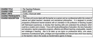 Class Orientation (FLEXTEL)